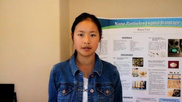 14岁女孩发明液体创可贴！获评美国顶尖科学家！网友全酸了！