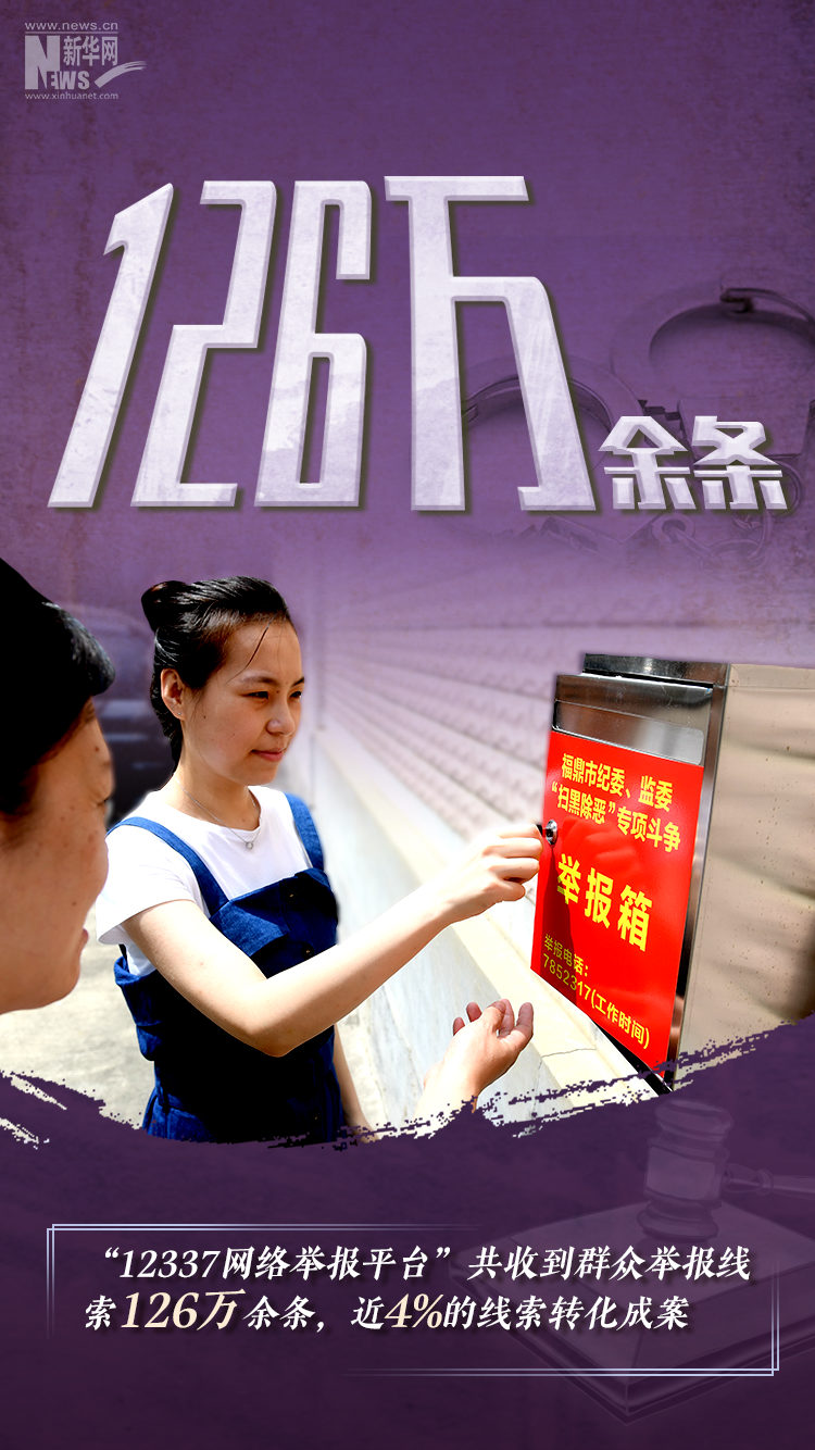 9张图看懂这份扫黑除恶“答卷”
